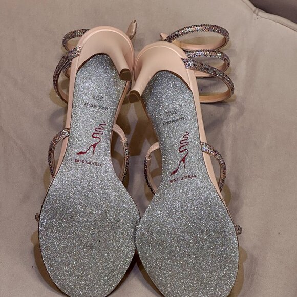 René Caovilla Cleo Pink Crystal Sandals (Brand New)– Size 36.5 - Picture 2 of 3